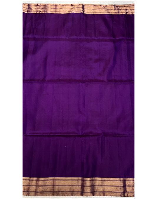 Deep Purple Soft Silk Saree