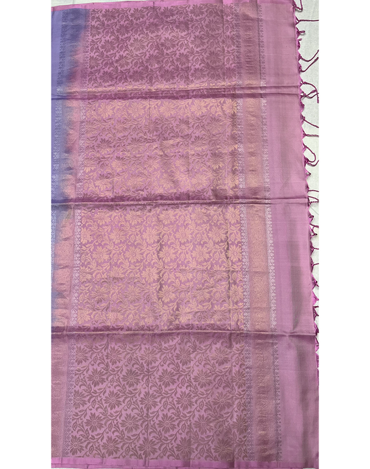 Lilac Soft Silk Saree